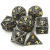 Dungeons and Dragons Dice DND Dice Set D and D dice Set D20 MTG Metal Dice Set Hollow Polyhedral Dice Role Playing Dice with Octopus Motifs for Dungeons and Dragons RPG Table Games view 1