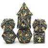 Dungeons and Dragons Dice DND Dice Set D and D dice Set D20 MTG Metal Dice Set Hollow Polyhedral Dice Role Playing Dice with Octopus Motifs for Dungeons and Dragons RPG Table Games view 4