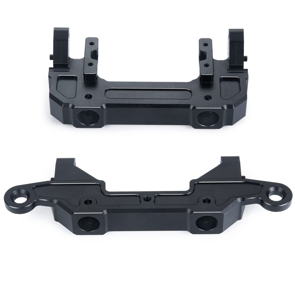 Que-T 1 Set Front Rear Bumper Mount for 1/6 Axial SCX6 AXI05000 RC Upgrade Parts Accessories