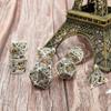 DND Dice Set Metal Dice Dungeons and Dragons Dice Gift Polyhedral Dice Set Role Playing Dice D20 Hollow Polyhedral Dice Set for Dungeons and Dragons RPG MTG Table Games view 3