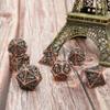 Dungeons and Dragons Dice DND Dice Set D and D dice Set D20 MTG Metal Dice Set Hollow Polyhedral Dice Role Playing Dice with Octopus Motifs for Dungeons and Dragons RPG Table Games view 4