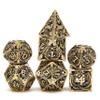 DND Dice Set Metal Dice Dungeons and Dragons Dice Gift Polyhedral Dice Set Role Playing Dice D20 Hollow Polyhedral dice Set for Dungeons and Dragons RPG MTG Table Games view 2