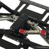 Greendhat SCX10 Metal Chassis Frame kit 313mm Wheelbase with Prefixal Planetary Gearbox Portal Axle for 1/10 RC Crawler Off Road Truck ( Color : 6pcs Set ) view 3