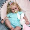 JIZHI Lifelike Reborn Baby Dolls - 20-Inch Feeling Realistic-Newborn Adorable Playful Real Life Baby Dolls with Feeding Kit & Gift Box for Kids Age 3 + view 1