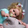 JIZHI Lifelike Reborn Baby Dolls - 20-Inch Feeling Realistic-Newborn Adorable Playful Real Life Baby Dolls with Feeding Kit & Gift Box for Kids Age 3 + view 4