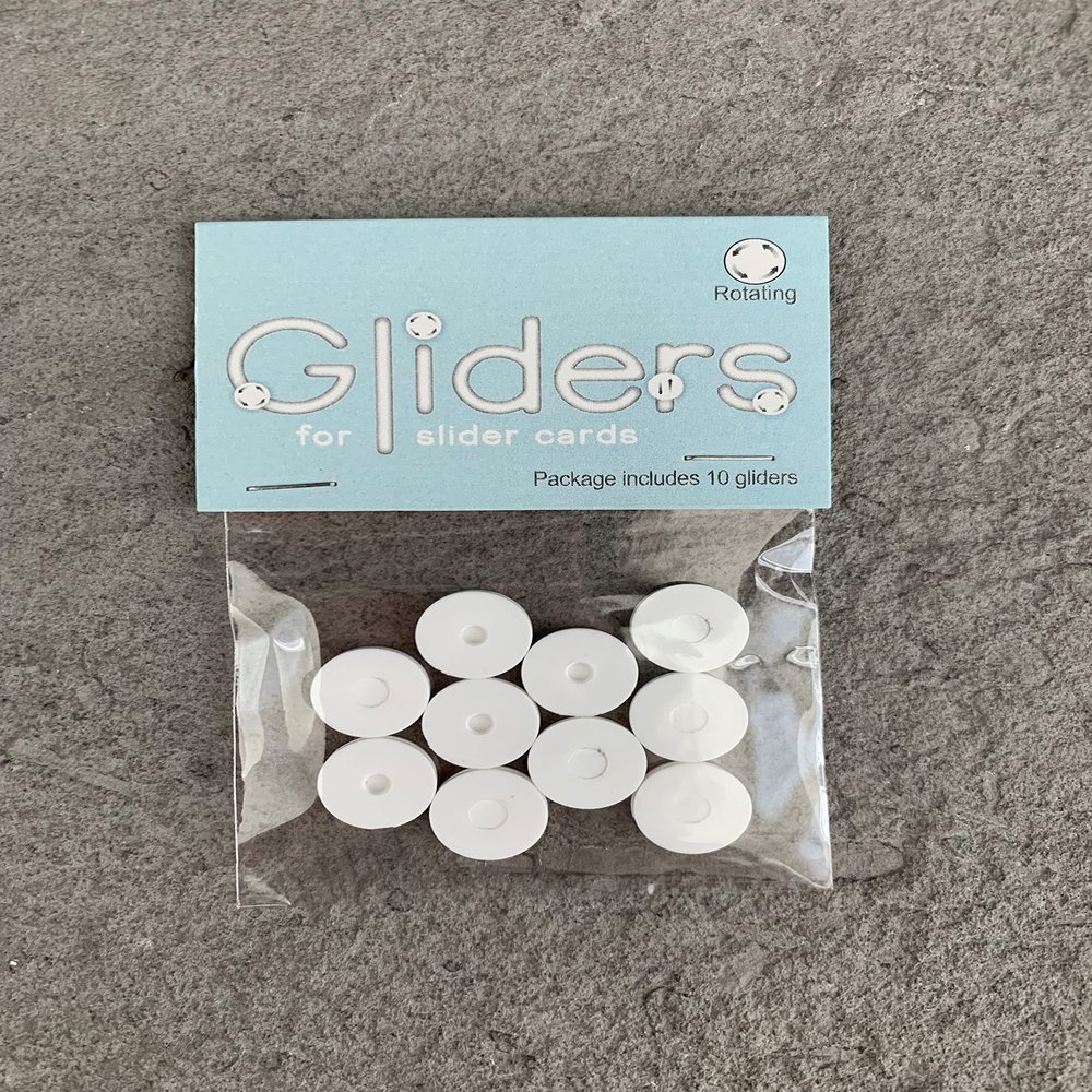 Gliders for Slider Cards (Rotating)