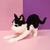 Uvini Micro Blocks Cat Building Set, Adult Building Set, Cat Model Toy for Women, Teens or Adult 1390 Pieces view 2