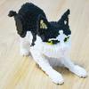 Uvini Micro Blocks Cat Building Set, Adult Building Set, Cat Model Toy for Women, Teens or Adult 1390 Pieces view 4
