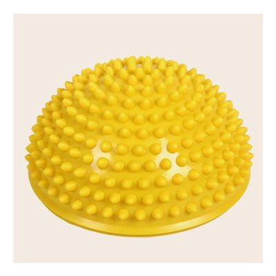 HUAHUA Stepping Stones Kids Physical Balance Training Stepping Stone, Semicircular Tactile Massage Ball, Children Exercise Hand and Foot Coordination (Color : Yellow, Size : 5pcs)