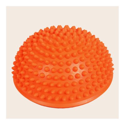 HUAHUA Stepping Stones Kids Physical Balance Training Stepping Stone, Semicircular Tactile Massage Ball, Children Exercise Hand and Foot Coordination (Color : Orange, Size : 5pcs)