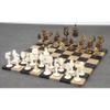 4" Animal Kingdom Series Chess Pieces Only Set - Distress Antiqued Camel Bone view 3