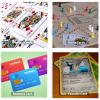2 Packs Playing Card Case Deck Plastic Boxes Gaming Card Holder Organizer Empty Snaps Closed Plastic Storage Box Clear Playing Card Case Box Internal Size (3.6 Inch X 2.6 Inch X 0.8 Inch) view 4