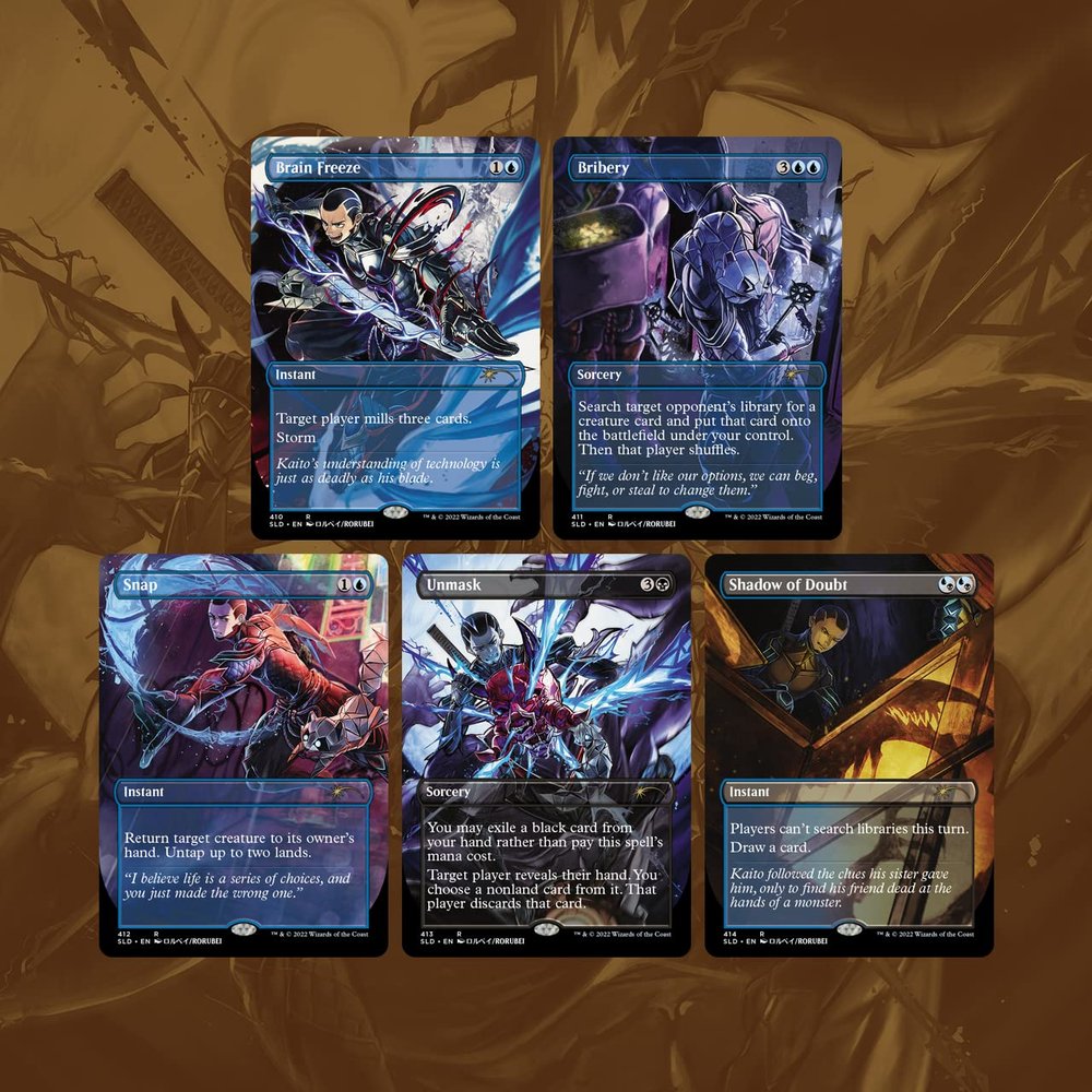 Magic: The Gathering Secret Lair: Introducing: Kaito Shizuki (Foil Edition)