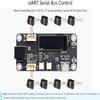 ESP32 Servo Driver Expansion Board, Built-in WiFi and Bluetooth, UART Serial Bus Control up to 253 Servos via ESP32 Serial Port Open Source Web Application and Various Robot Structures view 3