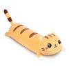 AFAN Long Cat Plush Cute Cat Body Pillows Kawaii Stuffed Animals Plushies Soft Cuddly Cotton Plush Toys Room Decor Gifts for Kids Girls Boys Adults (Yellow, 34 Inch) view 1