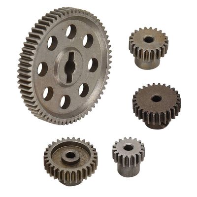 Shanrya 64T Main Gear, Metal Not Easy to Wear Differential Main Metal Spur Gear, Anti? 5pcs Truck Accessory RC Truck Accessory