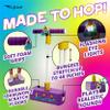 Flybar My First Pogo Jumper for Kids Fun and Safe Pogo Stick for Toddlers, Durable Foam and Bungee Jumper for Ages 3 and up, Supports up to 250lbs, Rainbow Poop Emoji view 2