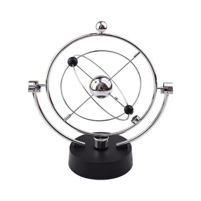 jinyi2016SHOP Furnishing Crafts Figurines Miniatures pendulo de Newton Metal Balance Ball Energy Conservation Model Metal Craft Newton Swing Desk Ornaments Living Room Sculpture (Color : A)