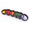Lab Microscope Slides Yellow Orange Red Green Blue Moon Nebula Astronomical Telescope Send Aluminum Box Microscope Parts (Color : 6 PCS with Box) view 3