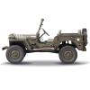 RocHobby 1/6 1941 MB Scaler RC Car, 4x4 Hobby Grade RC Car Mini RC Rock Crawler Military, 2.4Ghz RC Truck with 550 Brushed Motor, LED Lights for Adults Without Battery and Charger view 3