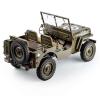RocHobby 1/6 1941 MB Scaler RC Car, 4x4 Hobby Grade RC Car Mini RC Rock Crawler Military, 2.4Ghz RC Truck with 550 Brushed Motor, LED Lights for Adults Without Battery and Charger view 4