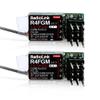 Radiolink 2.4Ghz R4FGM V2.3 RC Receivers 2pcs 4 Channels Integrated Gyro, Mini Size Receiver for 1:28 Scale Car/Boat, Works for Remote RC8X/RC4GS V3/RC6GS V3/T8S/T8FB/T12D/T16D view 1