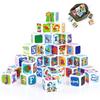 PLAY ABC Building Blocks for Toddlers 1-3, 28 PCS Plastic Baby Alphabet Letters Number Stacking Blocks Set, Preschool Learning Educational Montessori Sensory Toys Gifts for Kids Girls Boys view 1