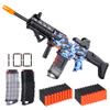COOLFOX Electric Automatic Toy Gun for Toy Guns Sniper Soft Bullets [Shoot Faster] Burst Soft Bullets Toy Gun for Boys,Toy Foam Blasters & Guns with 100 Toy Sniper Darts for Kids (Blue) view 1