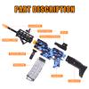 COOLFOX Electric Automatic Toy Gun for Toy Guns Sniper Soft Bullets [Shoot Faster] Burst Soft Bullets Toy Gun for Boys,Toy Foam Blasters & Guns with 100 Toy Sniper Darts for Kids (Blue) view 2