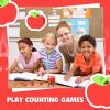 120pcs Mini Apple Erasers for Kids Bulk Classroom Welcome Back to School Gifts Classroom Counting Math Manipulatives Teacher Supplies Stationary Party Favors view 4