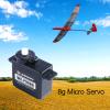 5pcs P0080 8G Micro Servo 1.5kg/0.1S High Speed Servo Analog servo Platics Coreless Motor servo for RC Airplane DIY Robot Projects Arduino Educational Toys view 2