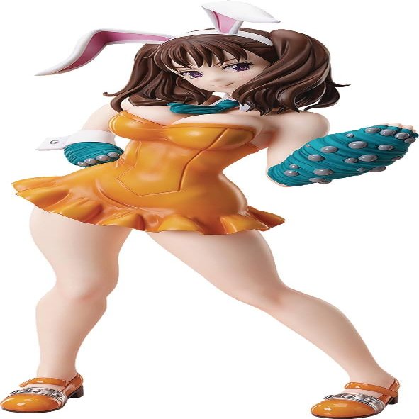 Freeing The Seven Deadly Sins: Dragon's Judgement Diane (Bunny Ver.) 1:4 Scale PVC Figure, Multicolor