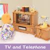 Dollhouse Furniture Set for Kids Toys Miniature Doll House Accessories Pretend Play Toys for Boys Girls & Toddlers Age 3+ with Living Room, Sofa, TV... view 4