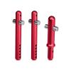 GPM Racing Arrma 1/7 Fireteam Tactical Unit 6S BLX ARA7618 Aluminum+Stainless Steel Front+Rear Body Post - 3PC Set (red) view 1