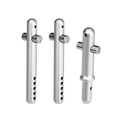 Arrma 1/7 Fireteam Tactical Unit 6S BLX ARA7618 Aluminum+Stainless Steel Front+Rear Body Post - 3PC Set (Silver)