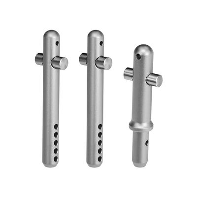 Arrma 1/7 Fireteam Tactical Unit 6S BLX ARA7618 Aluminum+Stainless Steel Front+Rear Body Post - 3PC Set (Gray)