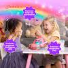 Tea Party Set for Little Girls- Musical Teapot Lights up with Songs & Sounds -Interactive Tea Set for Toddlers - Princess Teatime Toys with Dessert- Kids Kitchen Pretend playset - Best Gifts Age 3-8 view 3