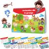1step2dream Spanish Busy Book for Kids | Montessori Toys for Toddlers | Preschool Learning Activity and Early Learning Quiet Book 14 Bilingual Themes | Birthday Gifts view 1