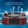 21000RPM RC Motor Cooling Fan, 8.5V 35MM Brushless RC Motor Heatsink, ESC Cooling Fan Heat Dissipation for 1/10 1/12 1/8 RC Car Sensored Brushless Motor(red) view 2