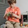 Berry President Dinosaur Toys for Kids 3-5, Dinosaurs Puppets,Tyrannosaurus Rex Action Figures with Movable Mouths, Toys for Kids(4 Dinosaurs) view 2