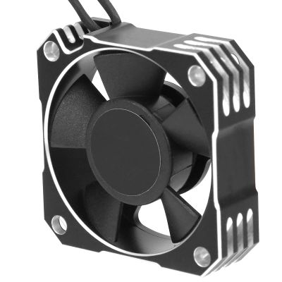 21000RPM RC Motor Cooling Fan, 8.5V 35MM Brushless RC Motor Heatsink, ESC Cooling Fan Heat Dissipation for 1/10 1/12 1/8 RC Car Sensored Brushless Motor(Silver)