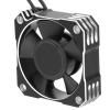 21000RPM RC Motor Cooling Fan, 8.5V 35MM Brushless RC Motor Heatsink, ESC Cooling Fan Heat Dissipation for 1/10 1/12 1/8 RC Car Sensored Brushless Motor(Silver) view 1