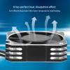 21000RPM RC Motor Cooling Fan, 8.5V 35MM Brushless RC Motor Heatsink, ESC Cooling Fan Heat Dissipation for 1/10 1/12 1/8 RC Car Sensored Brushless Motor(Silver) view 2
