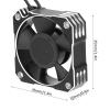21000RPM RC Motor Cooling Fan, 8.5V 35MM Brushless RC Motor Heatsink, ESC Cooling Fan Heat Dissipation for 1/10 1/12 1/8 RC Car Sensored Brushless Motor(Silver) view 3