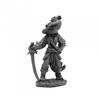 Catfolk Duelist Miniature 25mm Heroic Scale Figure Dark Heaven Legends Reaper Miniatures view 1
