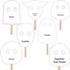The Dreidel Company 2 Sets Passover Character Masks, Laminated Pesach Stick Puppets for Seder, 7 Masks Per Set view 2