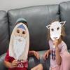 The Dreidel Company 2 Sets Passover Character Masks, Laminated Pesach Stick Puppets for Seder, 7 Masks Per Set view 3