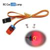 RC Car Police Flash Light,WONFAST 360 Rotation 5 Modes Ultra Bright LED Strobe Lights Compatible with 1/8 1/10 RC Mode Truck Car Accessory(2Pack Red/Blue) view 4