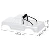 INJORA RC Clear Body with Roller Cage for 1/24 RC Tracked Car Axial SCX24 Upgrade Parts view 2