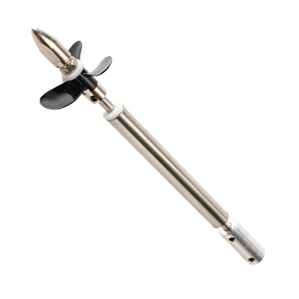 Bettomshin Drive Shaft w Propeller and Universal Joint for RC Boat, L130mm Shaft, L80mm Sleeve, D36mm Propeller, Fit for 2mm Motor Shaft